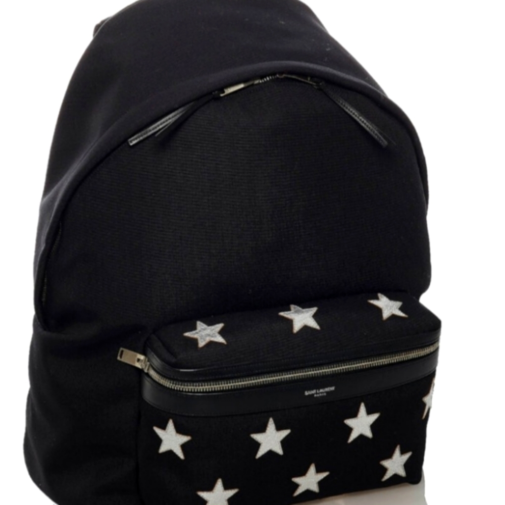 YSL YS City Star Canvas Backpack